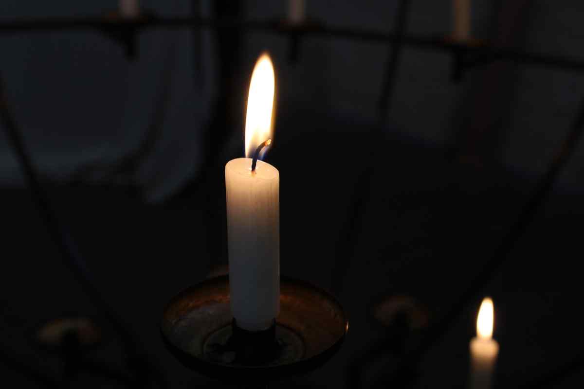 candele lutto