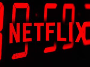 scritta Netflix con conto alla rovescia