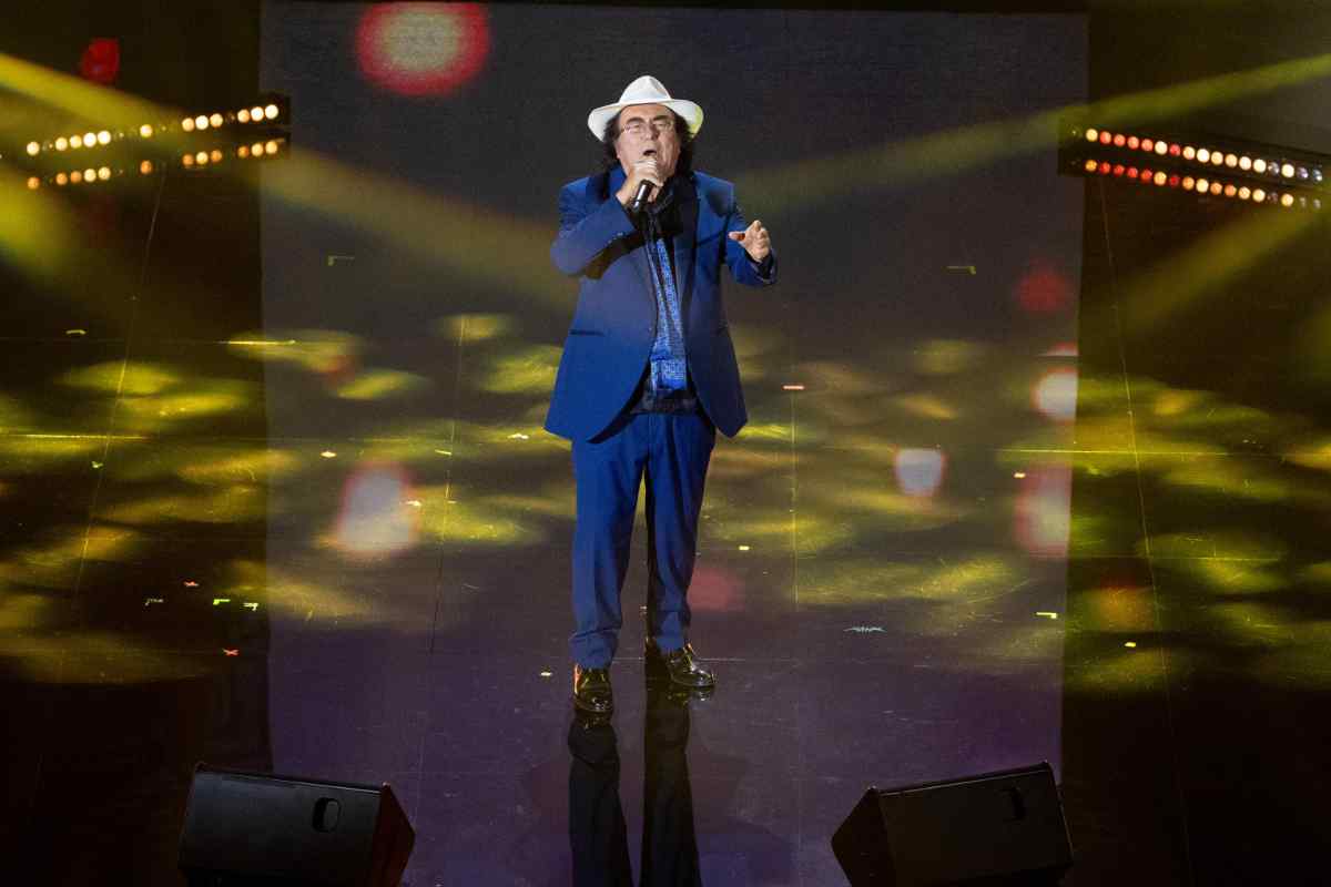 Al Bano che canta