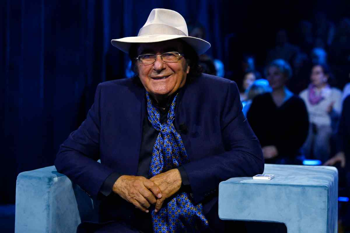 Al Bano seduto