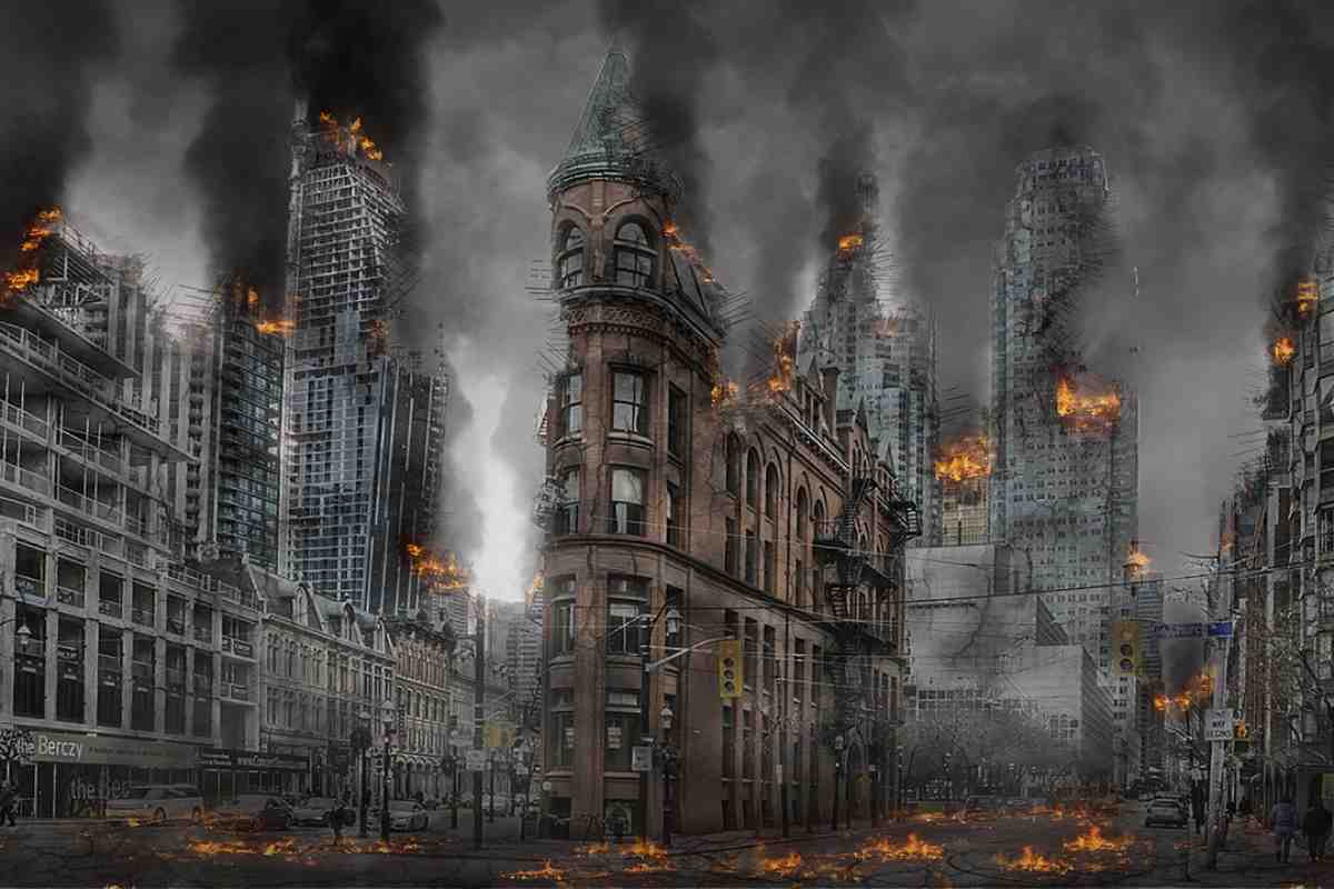 città distrutta