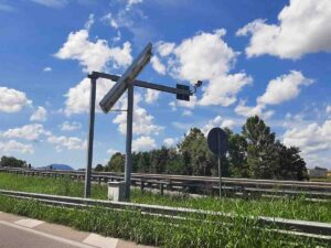 Autovelox su autostrada
