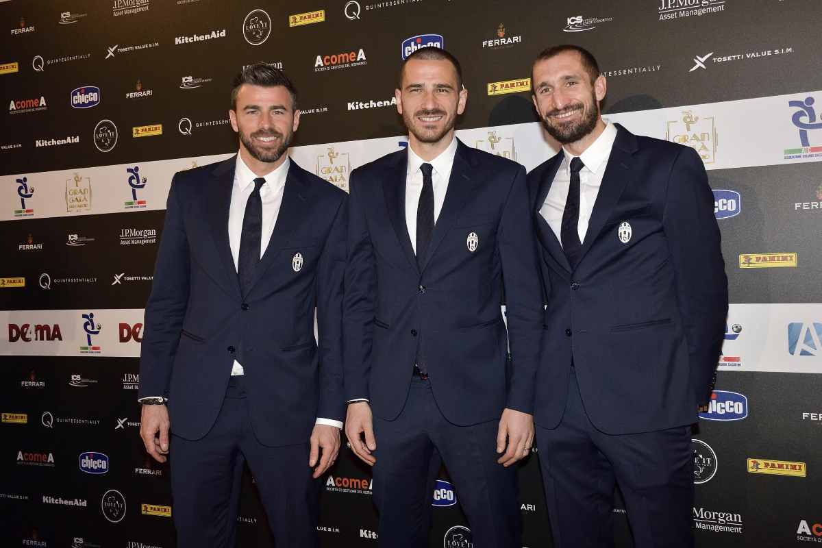 Barzagli, Bonucci e Chiellini