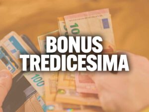 Bonus Tredicesima scritto e soldi dietro