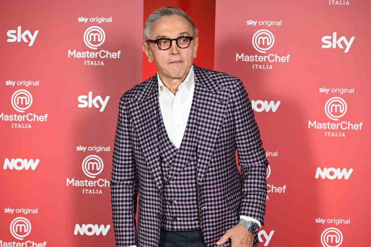 Bruno Barbieri alla presentazione di Masterchef