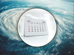Ciclone e calendario