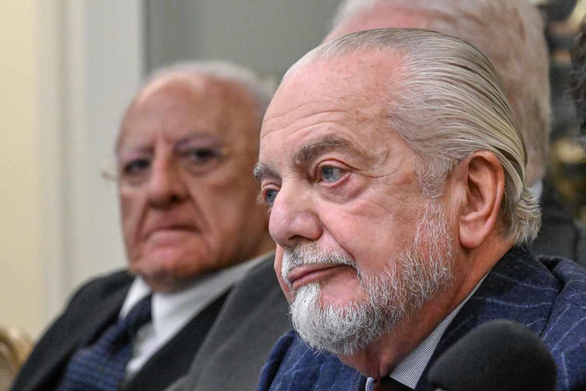 De Laurentiis con De Luca