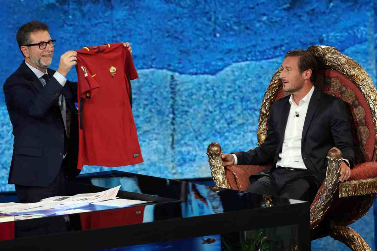 Fazio e Totti a che tempo che fa