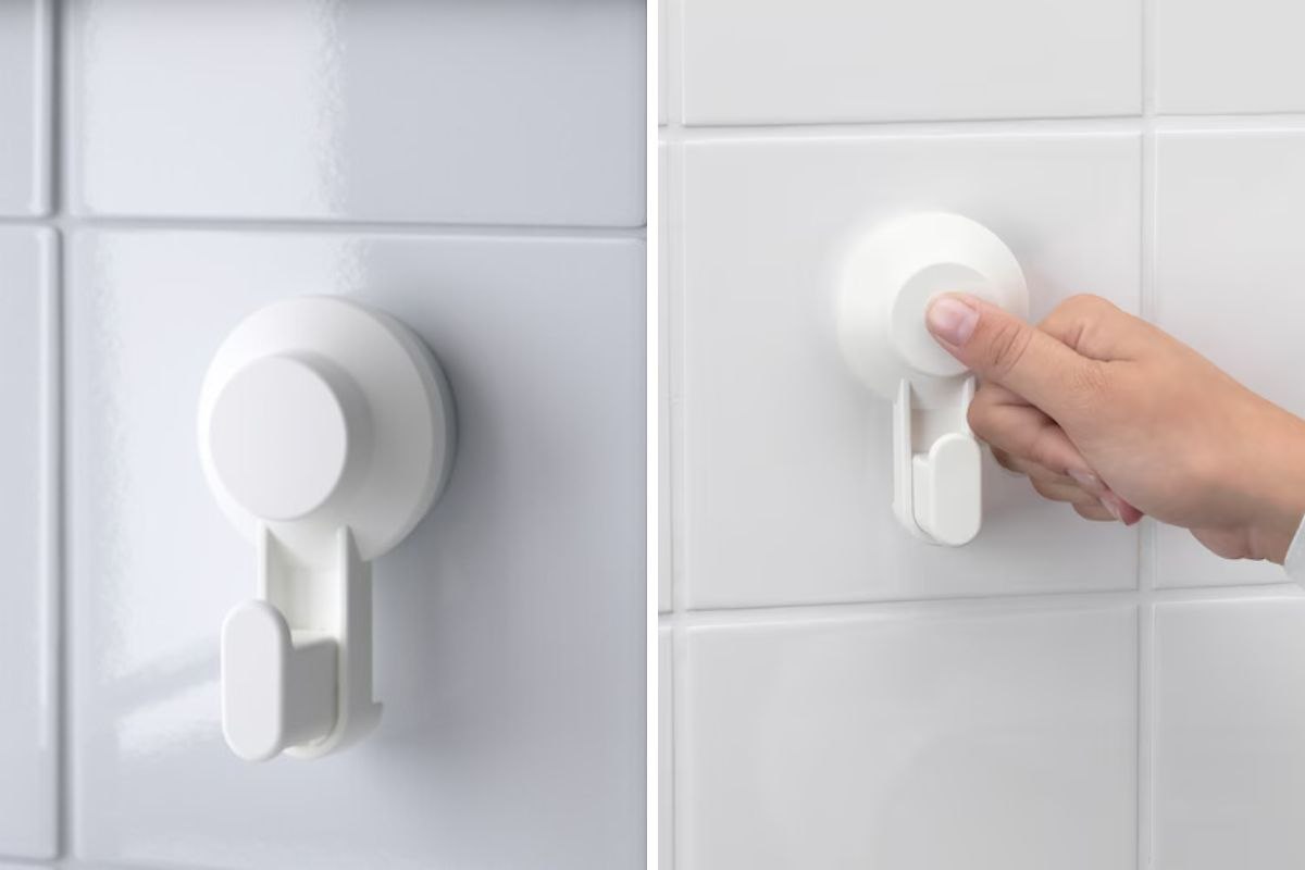 Ganci con ventosa in vendita da Ikea
