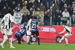 Juventus e Inter in azione in campo