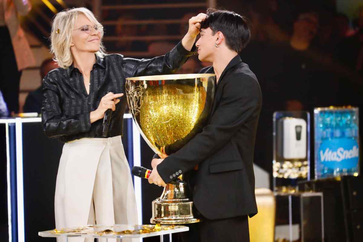 Maria De Filippi con TrigNo