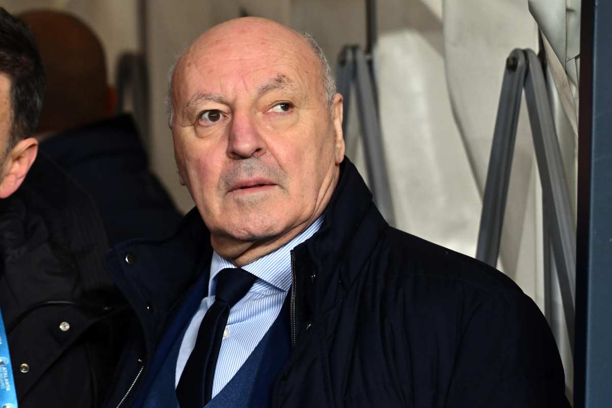 Beppe Marotta in primo piano