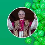 Papa Leone XIV e loghi Whatsapp