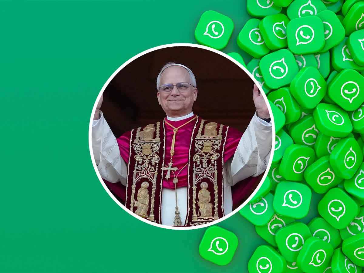 whatsapp retroscena assurdo su papa leone xiv da non credere