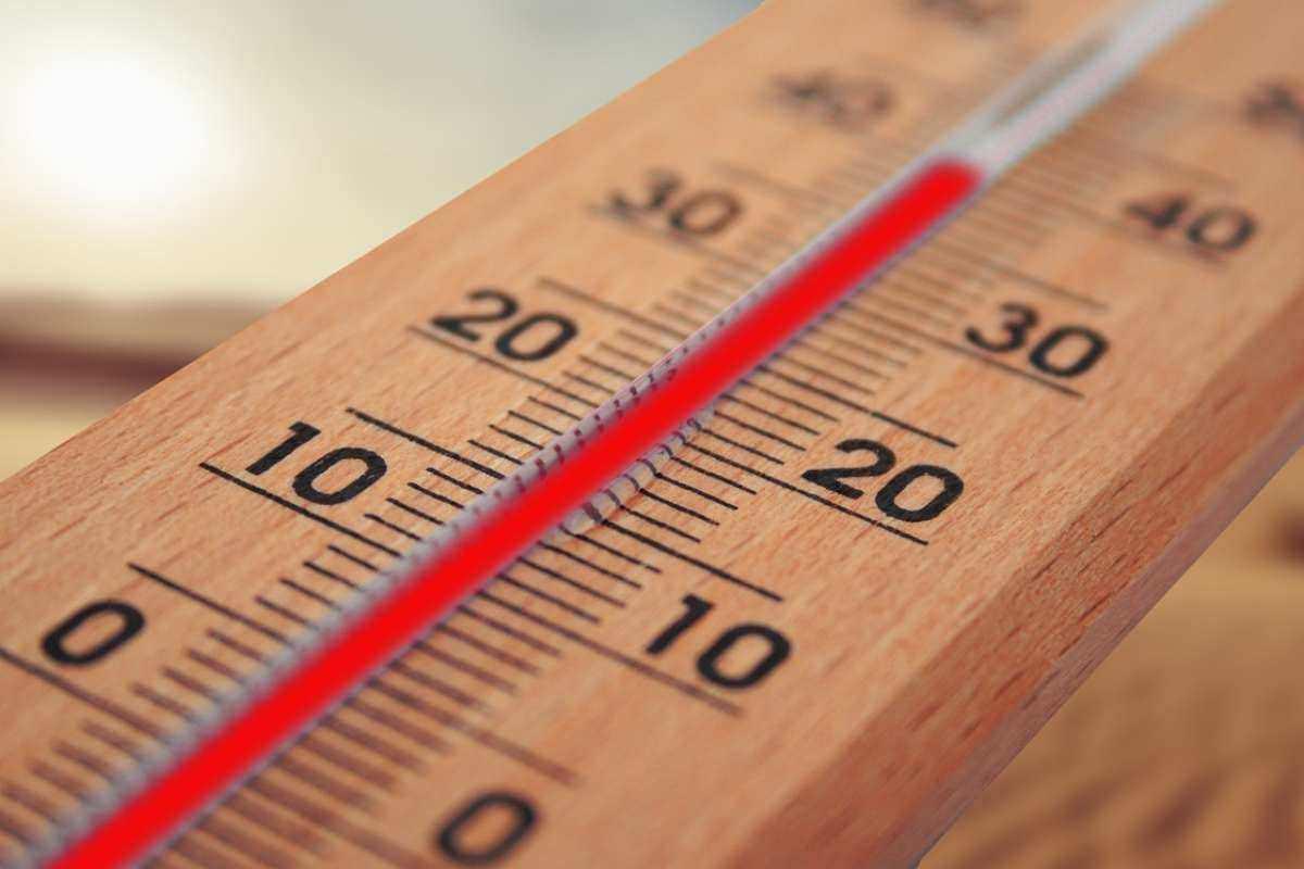 Termometro oltre i 30 gradi