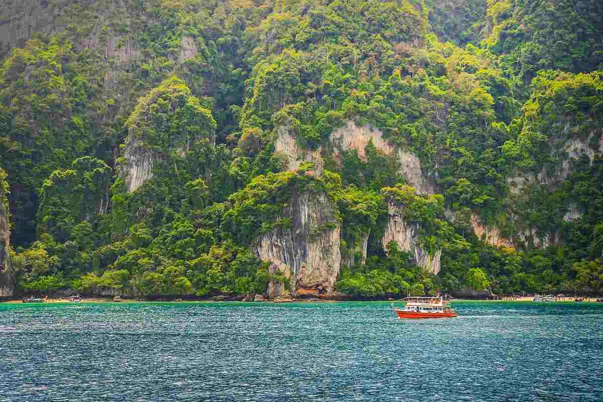 Scorcio turistico della Thailandia