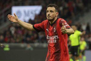 Alessandro Florenzi incredulo