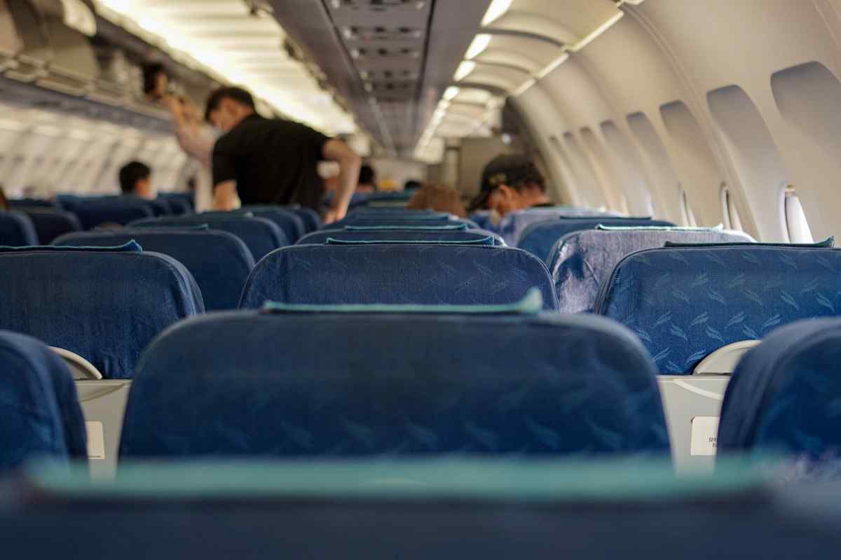 cabina in aereo