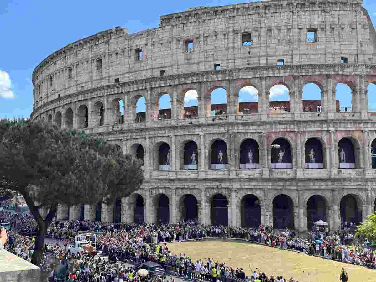facciata del Colosseo