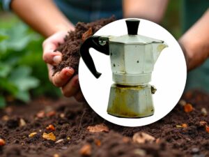 una moka per il caffè