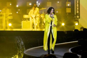 Laura Pausini sul palco