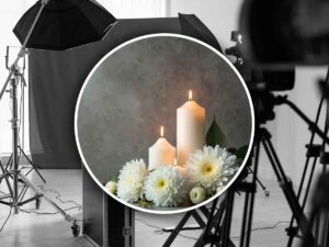 candele per lutto