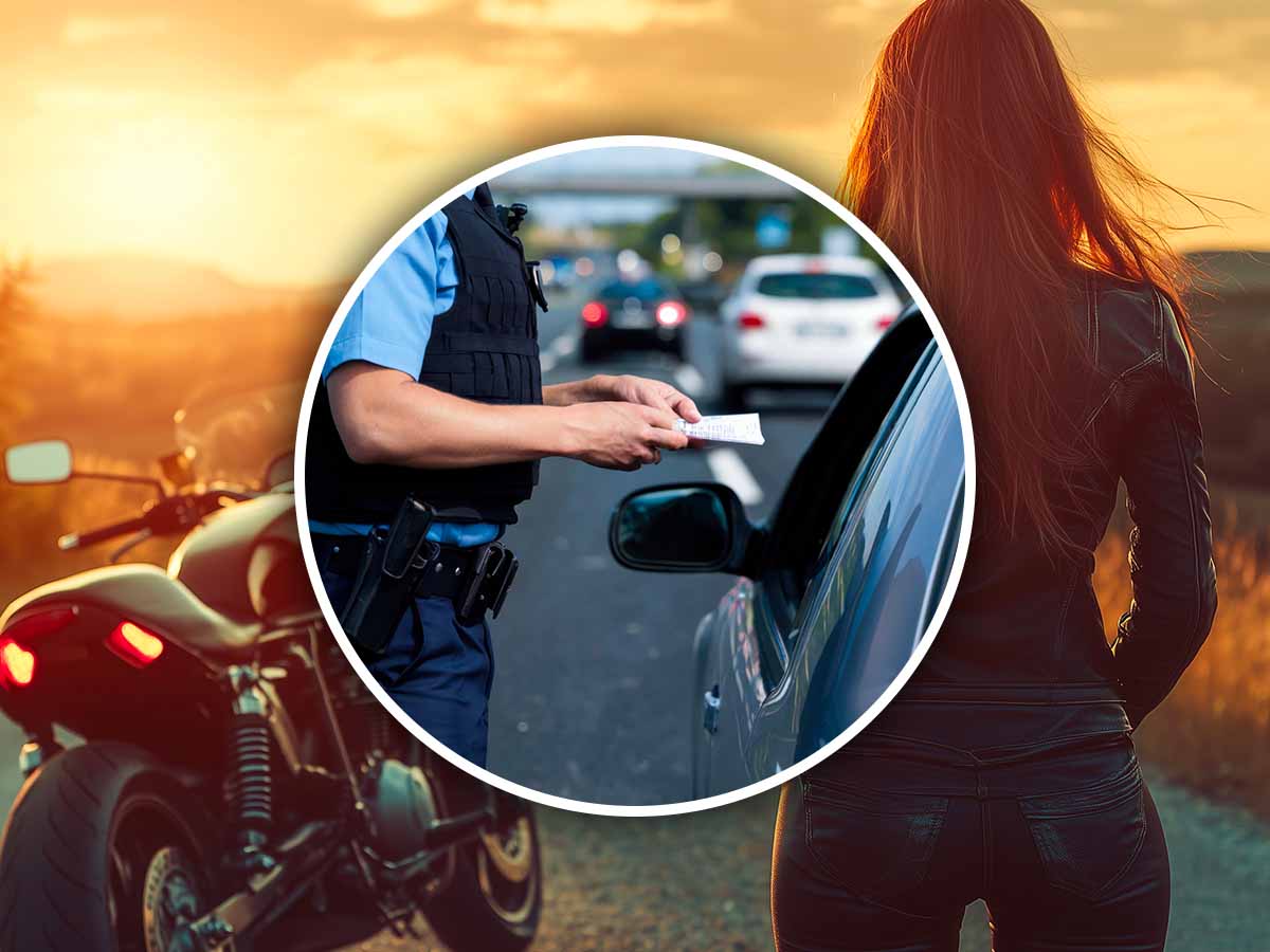Motociclisti con le mani tra i capelli, rischio multa da capogiro Motociclisti con le mani tra i capelli, rischio multa da capogiro