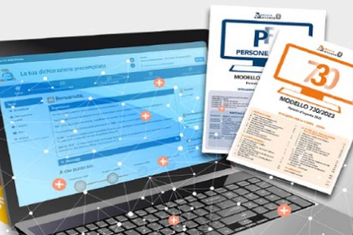 Schermata web e modelli Agenzia delle Entrate
