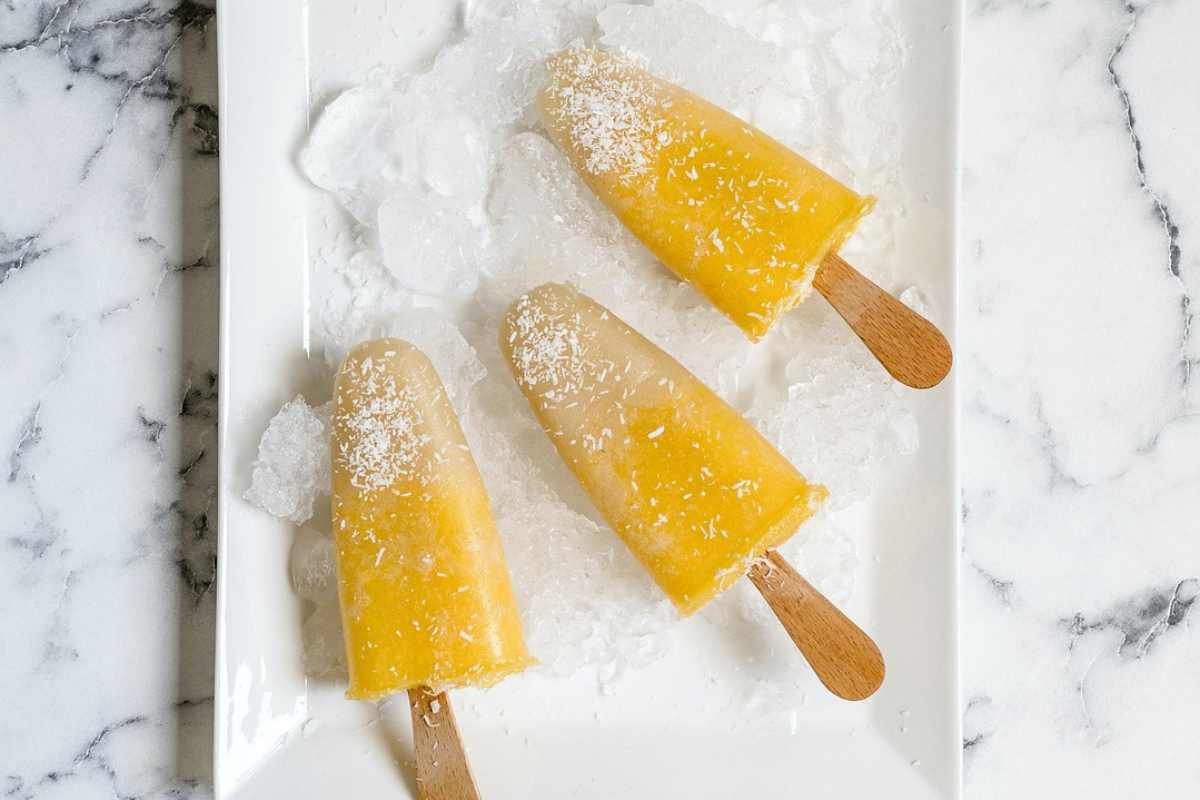 Ghiaccioli al limone
