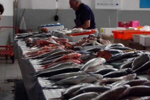 Banco di una pescheria