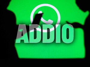 WhatsApp addio