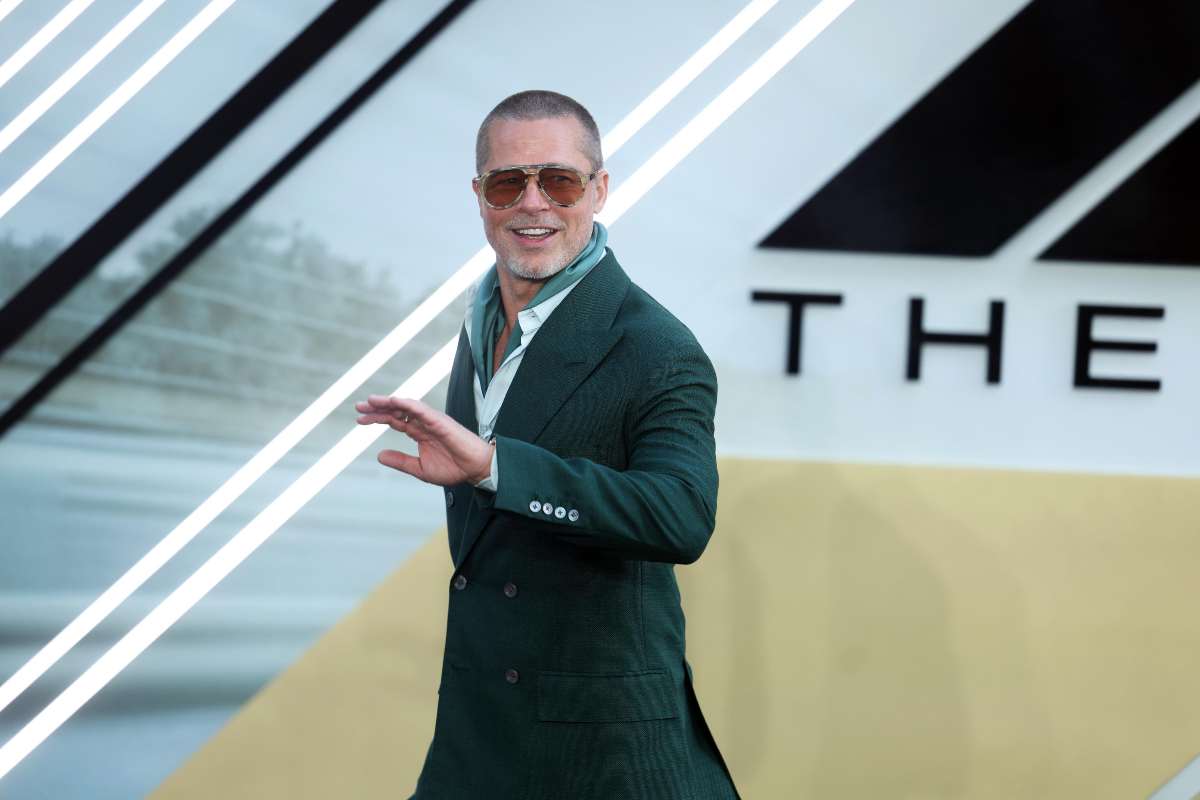 Brad Pitt all'anteprima del suo ultimo film