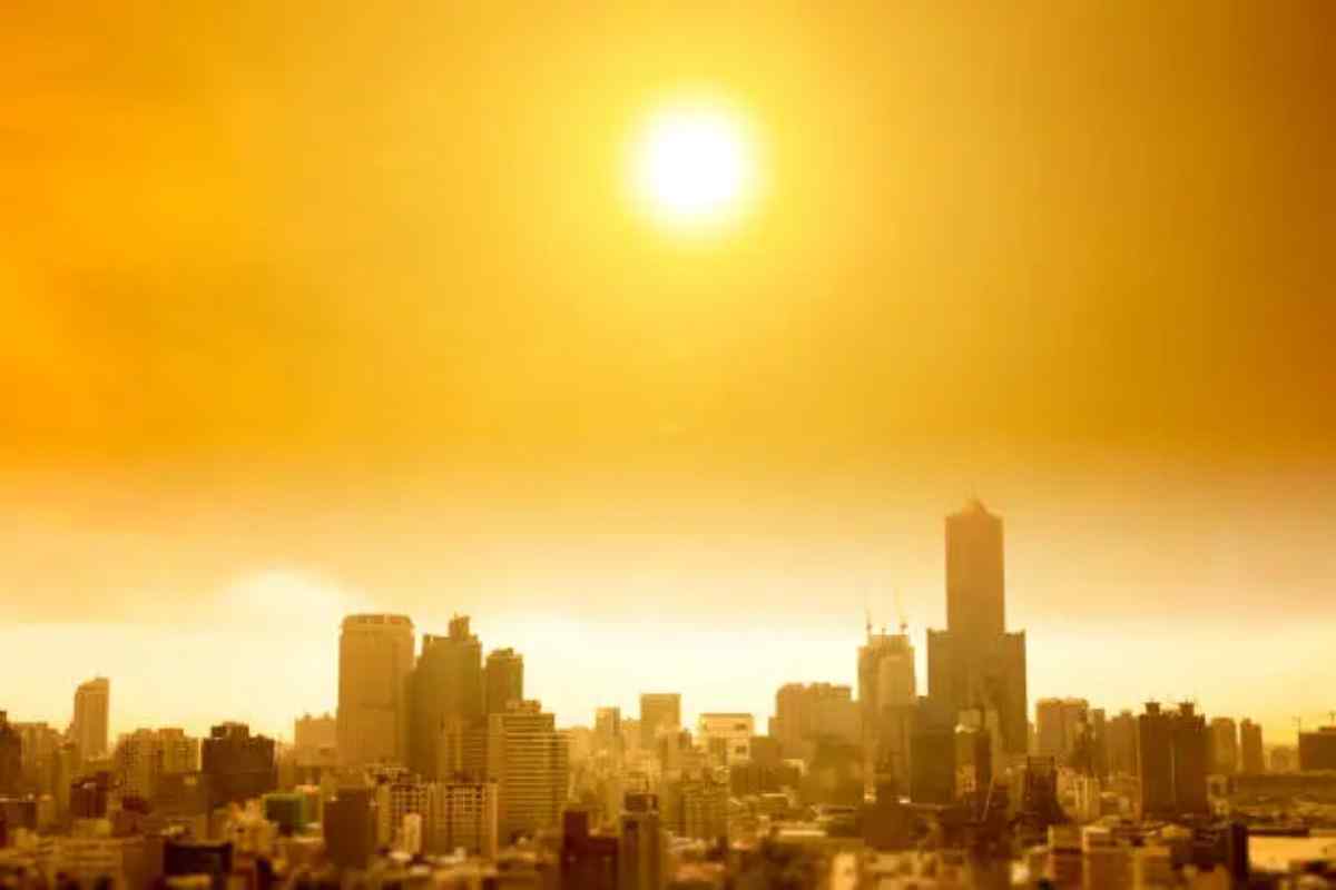 caldo torrido e sole