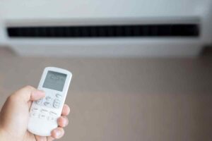condizionatore e telecomando