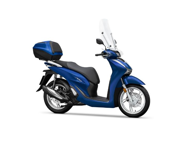 scooter Honda SH 125 con livrea blu