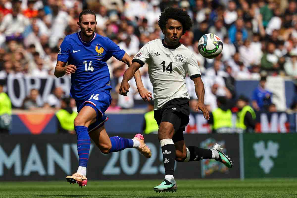 Rabiot con la Francia