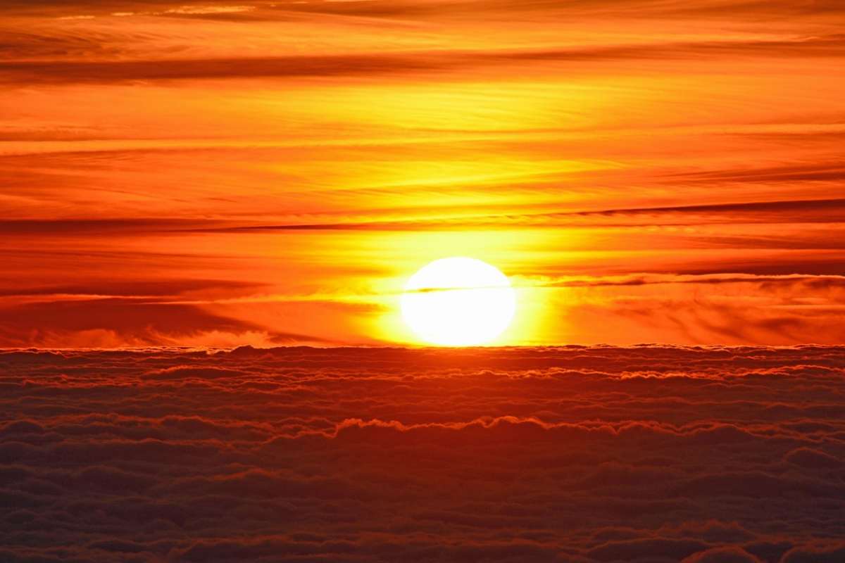 Sole tramonto