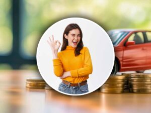 un'auto, dei soldi e una ragazza che fa ok