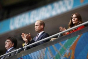 William e Kate allo stadio