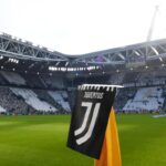 bandiera Juve su angolo