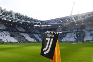 bandiera Juve su angolo