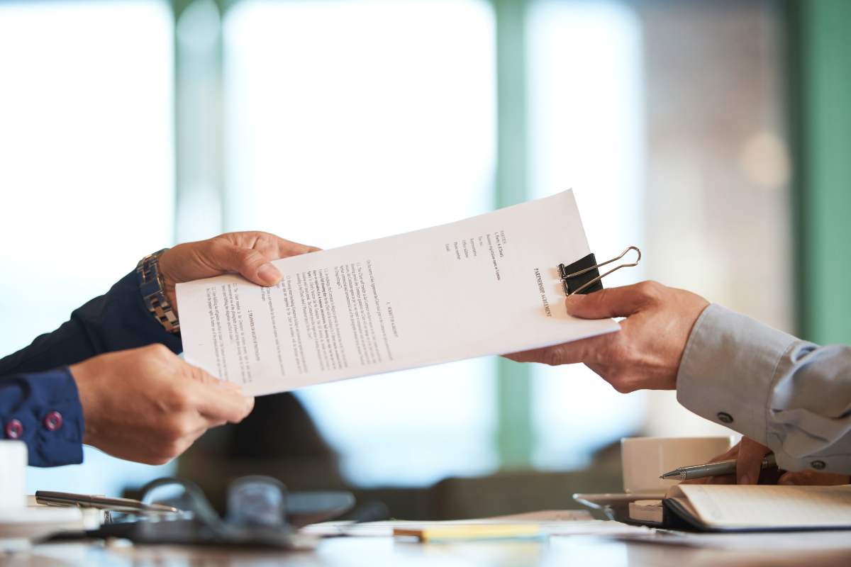 Lettera di licenziamento