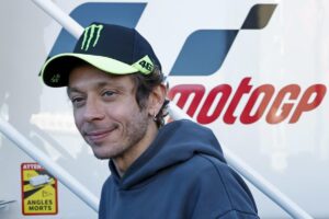 Primo piano di Valentino Rossi