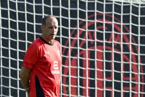 Allegri seduta d'allenamento