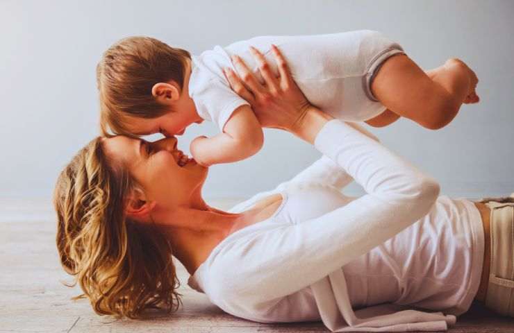 bambino e mamma
