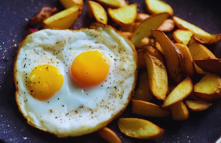 uova e patate avanzate