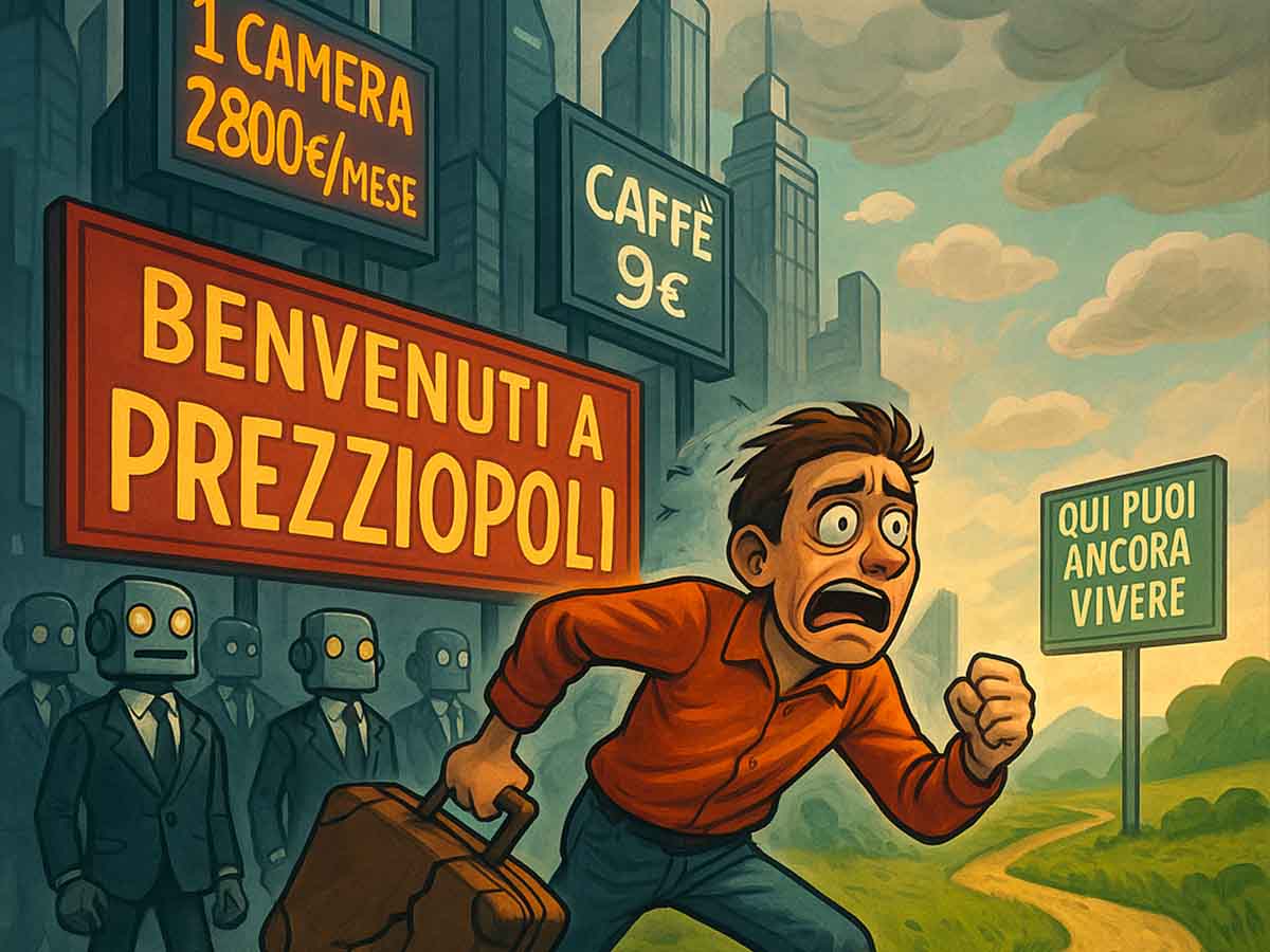 Scappate da questa città, è la più cara d’Italia: spese da capogiro Scappate da questa città, è la più cara d’Italia: spese da capogiro