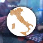 cartina Italia con scritta meteo