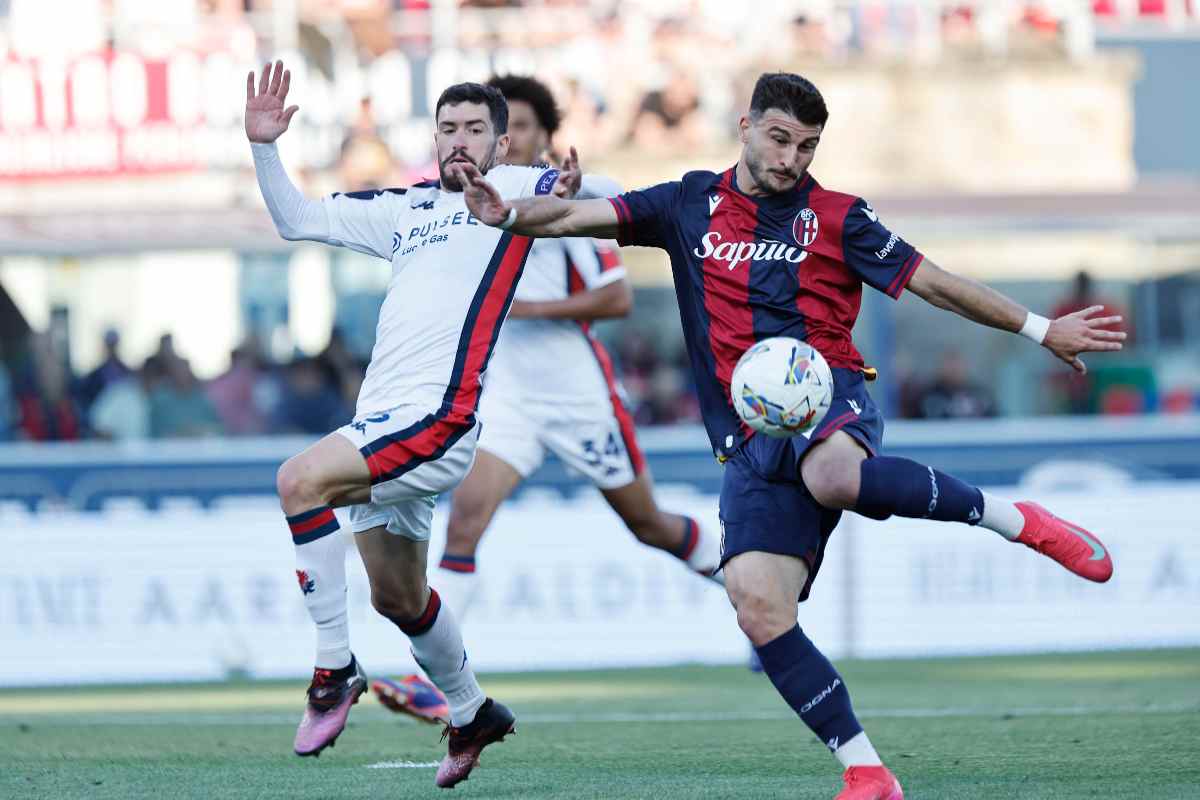 Riccardo Orsolini al tiro