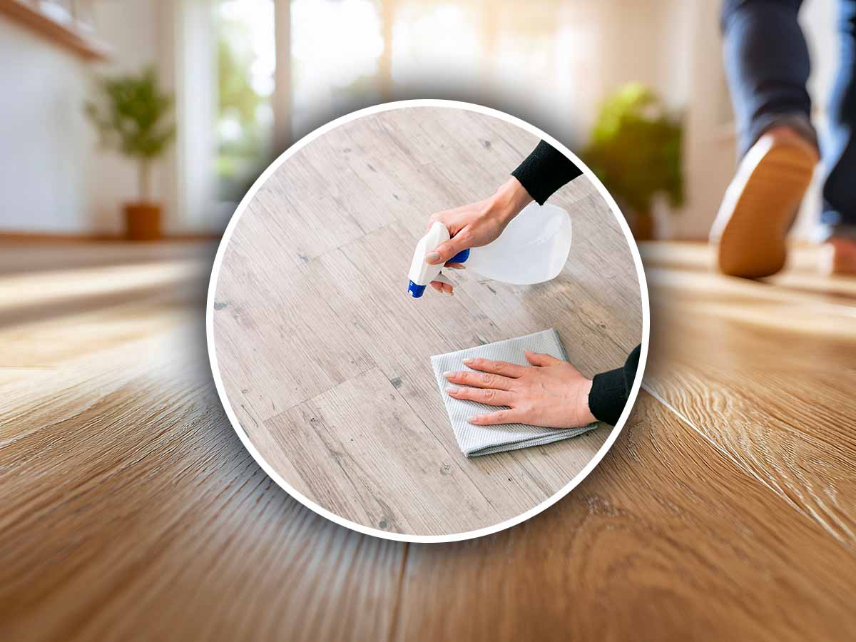Né cere né prodotti chimici: è naturale la soluzione per un parquet brillante Né cere né prodotti chimici: è naturale la soluzione per un parquet brillante